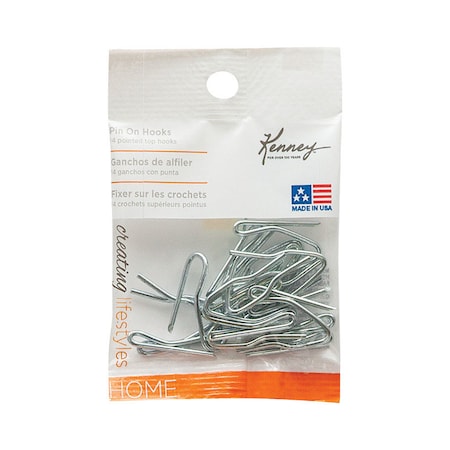 Kenney Mfg Kenney Chrome Chrome Pin On Hook KN1002